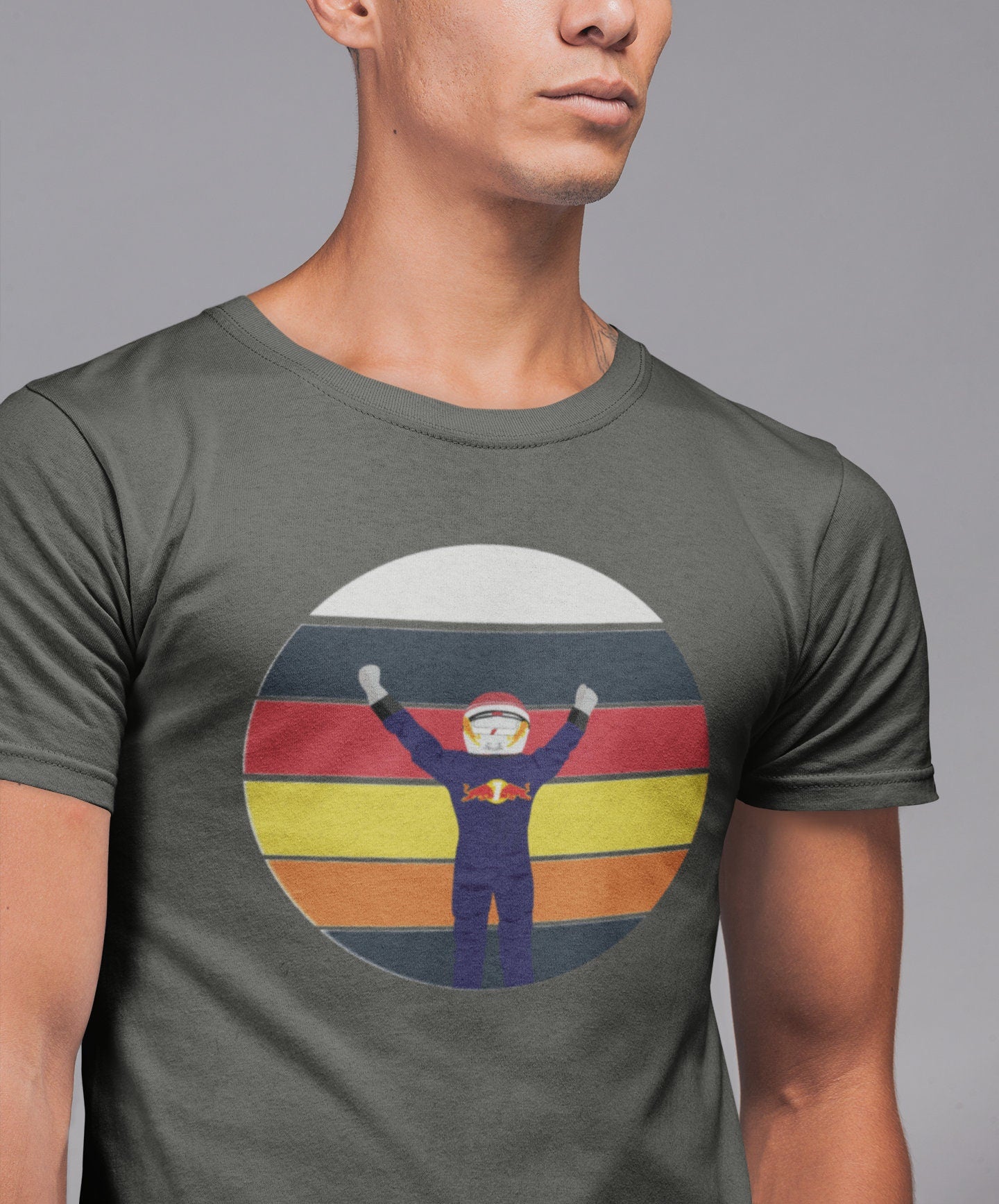 Max Verstappen f1 shirt, Red Bull F1-Inspired Vintage T-Shirt - Motorsport Racing Tee for Men and Women - Limited Edition Collectible