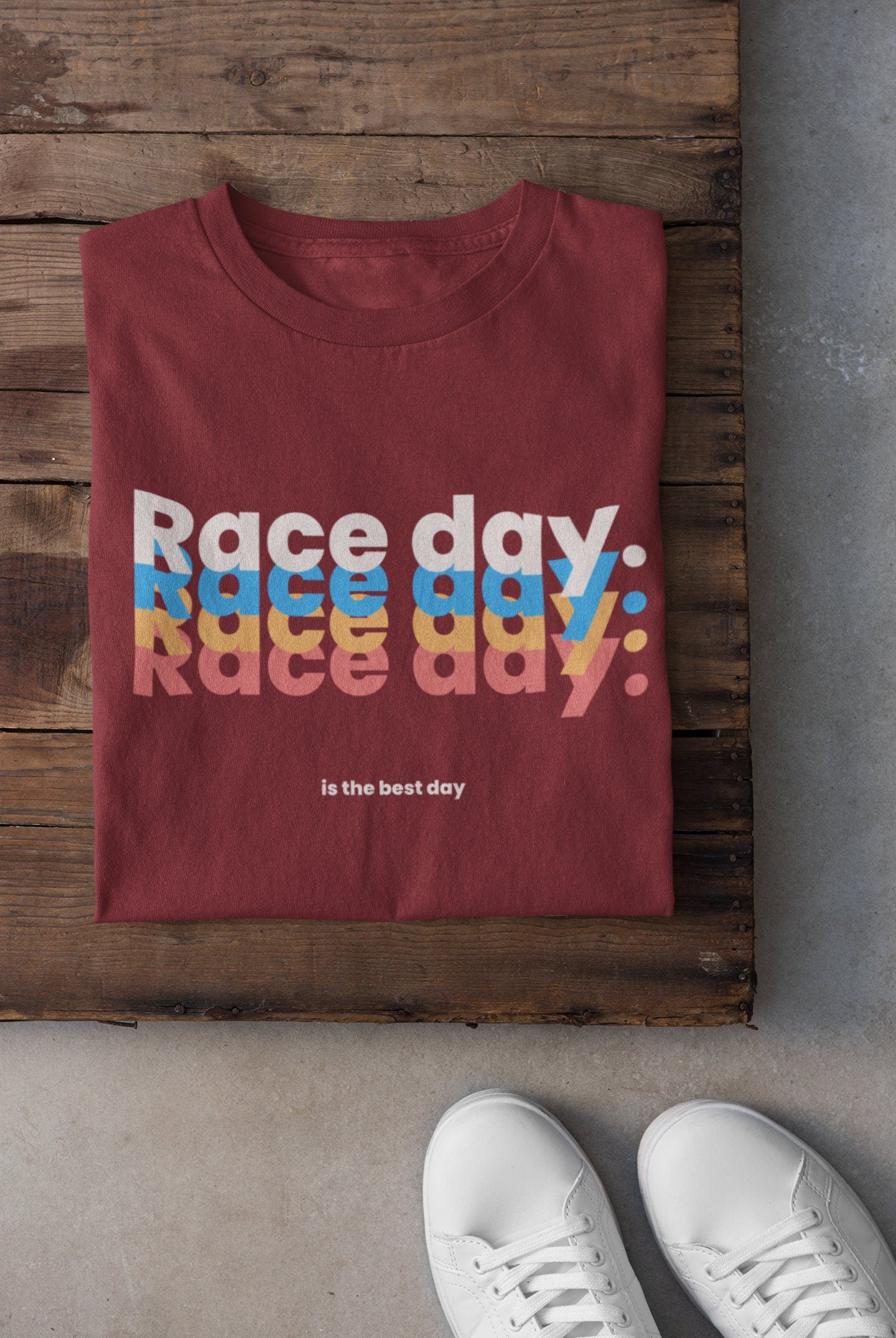 Race Day Graphic Tee - Colourful F1 Birthday Present T-Shirt for Men and Women - Unique Design - Available in Multiple Sizes - Free Shipping
