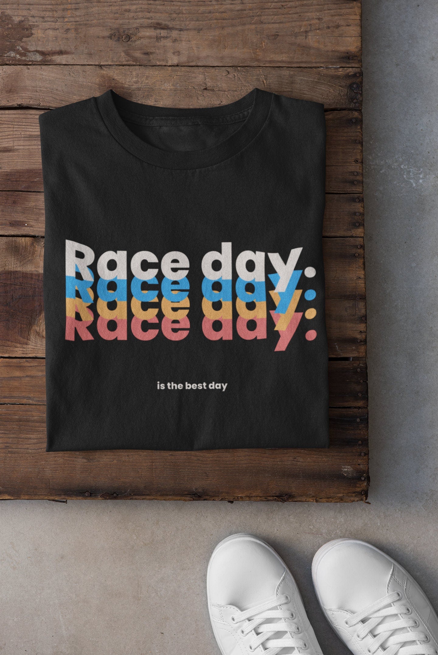 Race Day Graphic Tee - Colourful F1 Birthday Present T-Shirt for Men and Women - Unique Design - Available in Multiple Sizes - Free Shipping