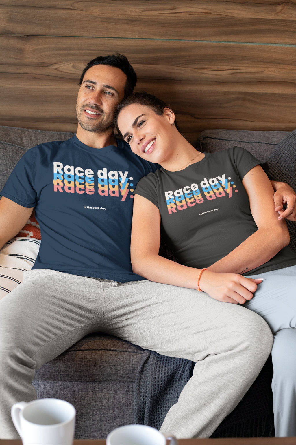 Race Day Graphic Tee - Colourful F1 Birthday Present T-Shirt for Men and Women - Unique Design - Available in Multiple Sizes - Free Shipping