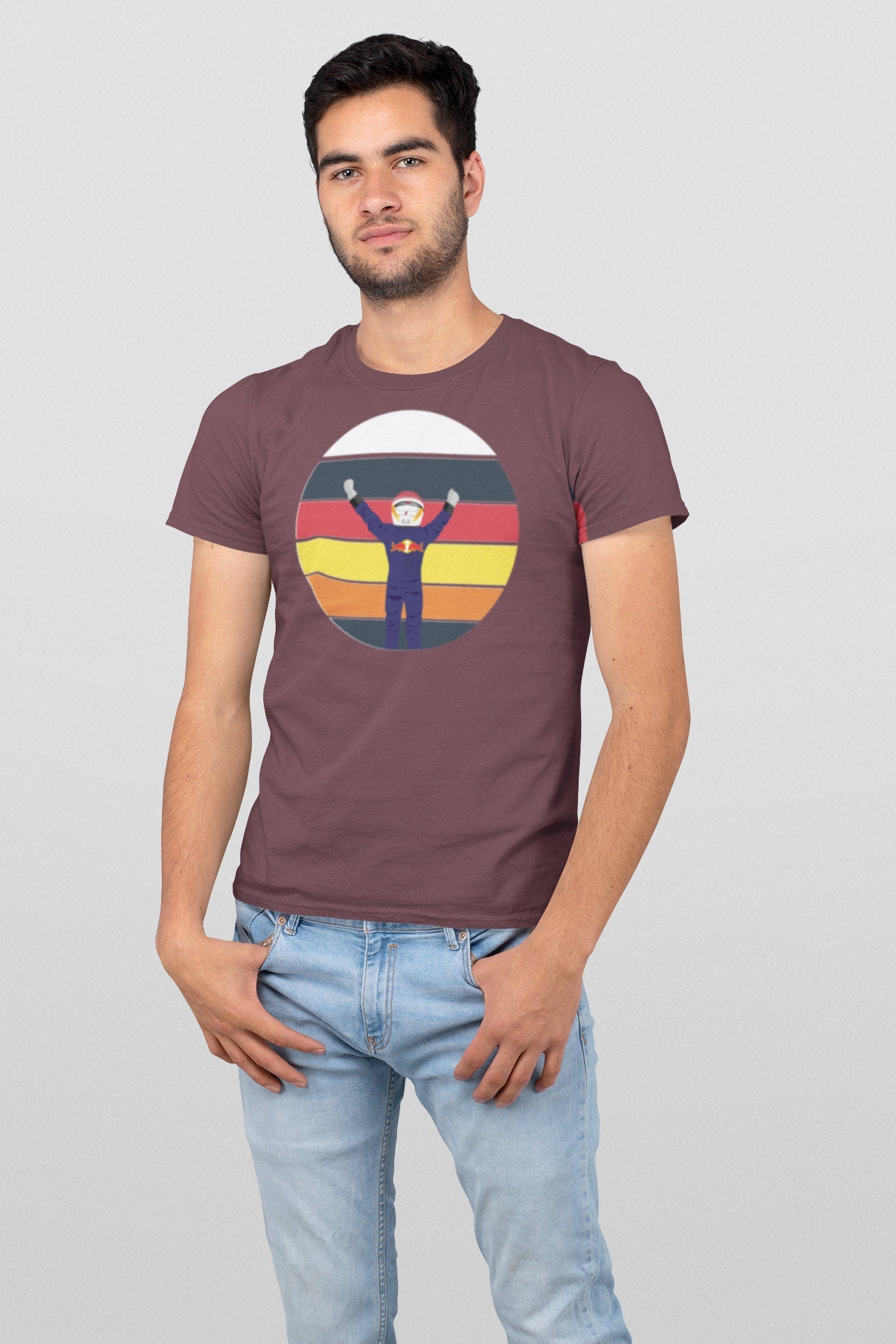 Max Verstappen f1 shirt, Red Bull F1-Inspired Vintage T-Shirt - Motorsport Racing Tee for Men and Women - Limited Edition Collectible