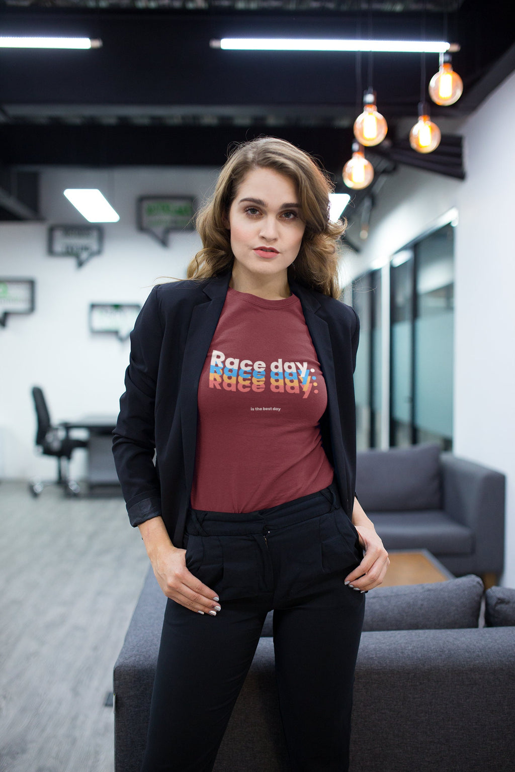 Race Day Graphic Tee - Colourful F1 Birthday Present T-Shirt for Men and Women - Unique Design - Available in Multiple Sizes - Free Shipping