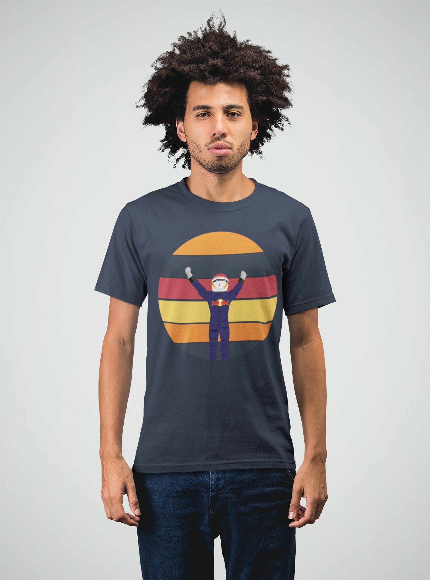 Vintage Formula One Shirt- Perfect Race Day Birthday Gift for F1, Max Verstappen, Red Bull fans- Unisex, Available in Multiple Colours.