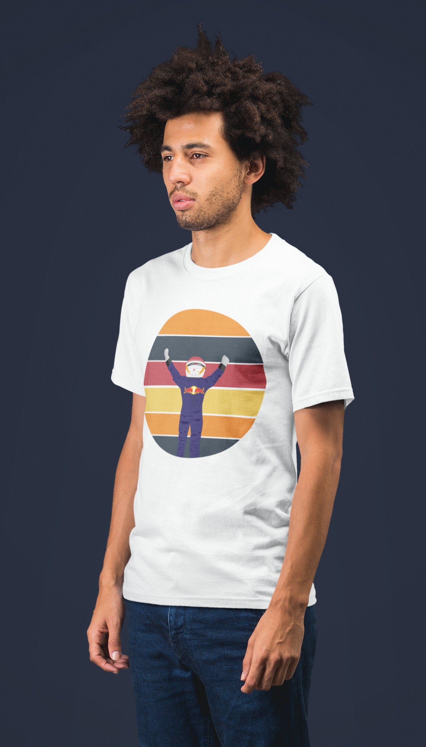 Vintage Formula One Shirt- Perfect Race Day Birthday Gift for F1, Max Verstappen, Red Bull fans- Unisex, Available in Multiple Colours.