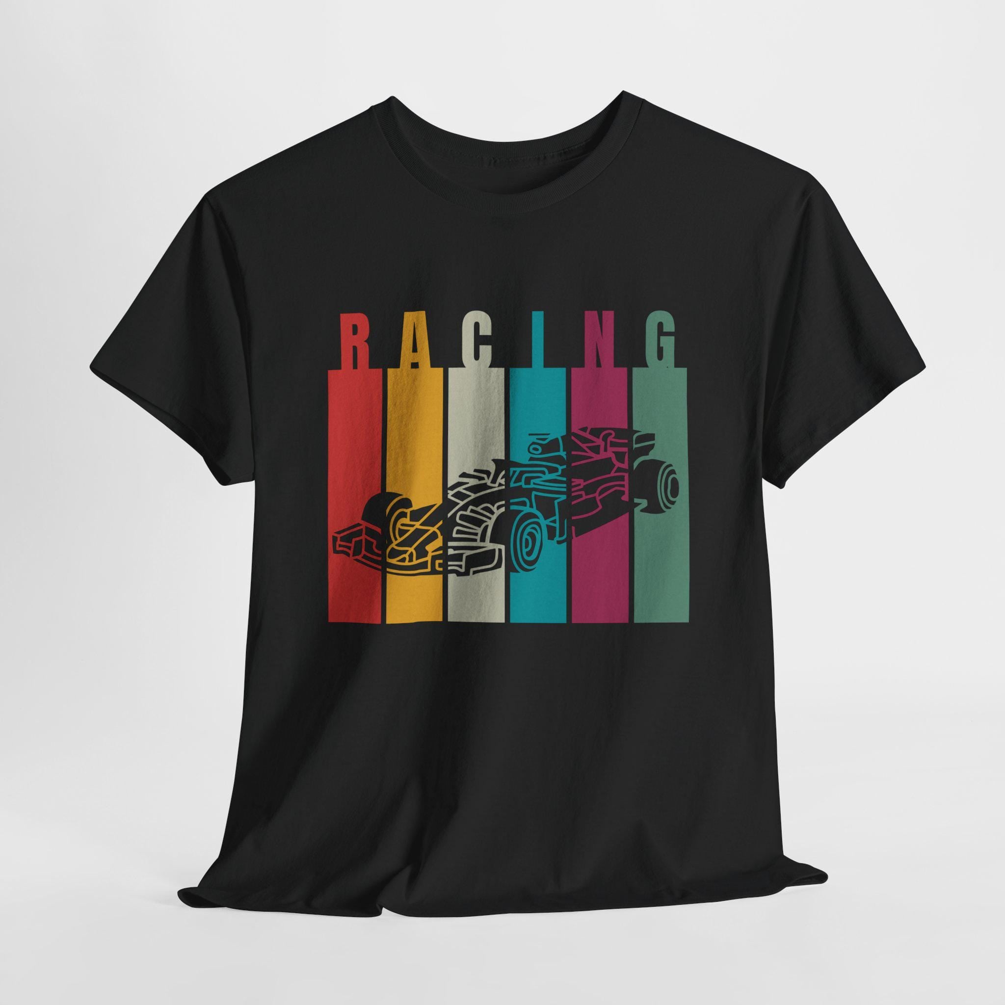 Racing Car T-Shirt – Retro Formula 1 Tee for Men & Women – Vintage Motorsport Graphic Shirt – F1 Fan Gift – Race Day Apparel