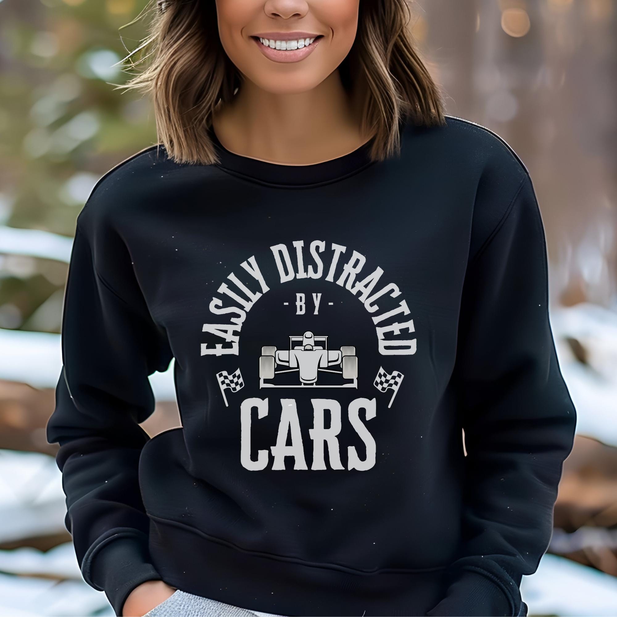 Funny Racing F1 Sweatshirt for Car Enthusiasts, Motorsports Hoodie, Formula 1 Fan Gift, Auto Racing Crewneck Pullover, Fast Car Apparel