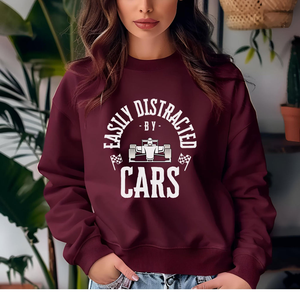 Funny Racing F1 Sweatshirt for Car Enthusiasts, Motorsports Hoodie, Formula 1 Fan Gift, Auto Racing Crewneck Pullover, Fast Car Apparel
