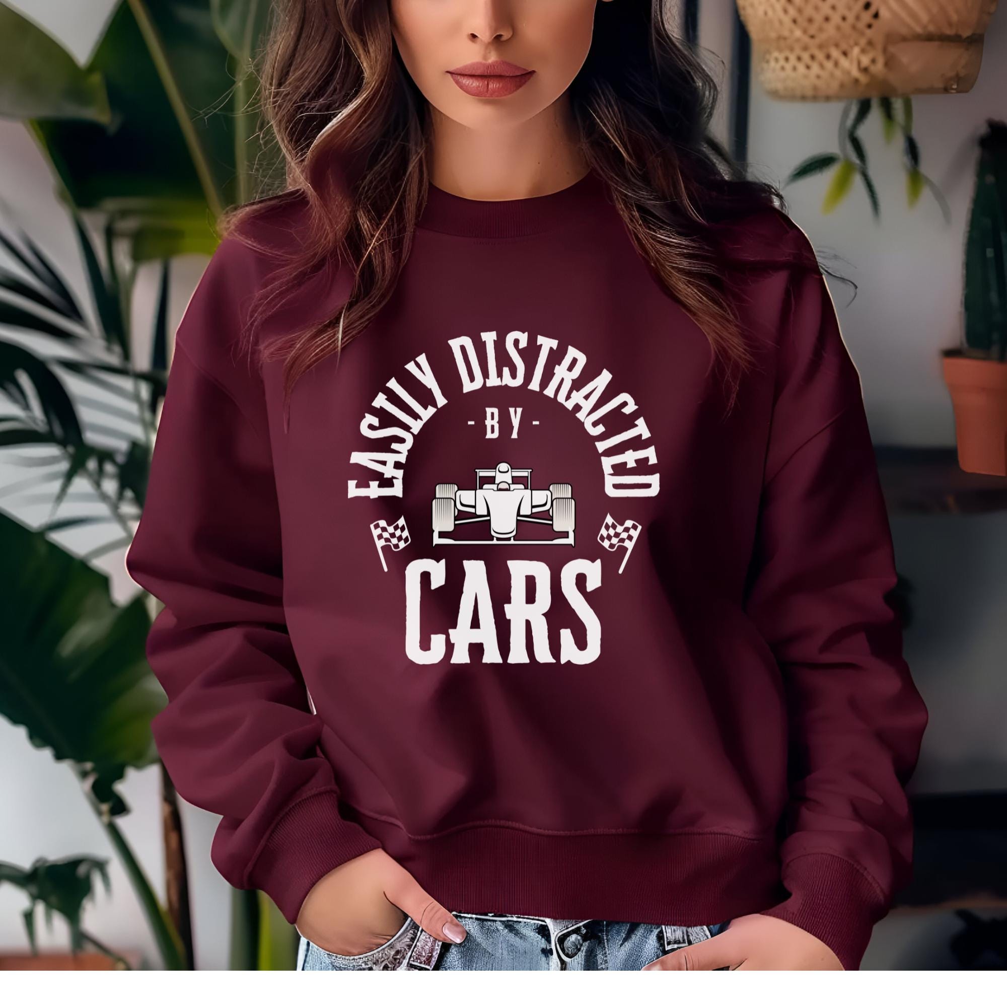 Funny Racing F1 Sweatshirt for Car Enthusiasts, Motorsports Hoodie, Formula 1 Fan Gift, Auto Racing Crewneck Pullover, Fast Car Apparel