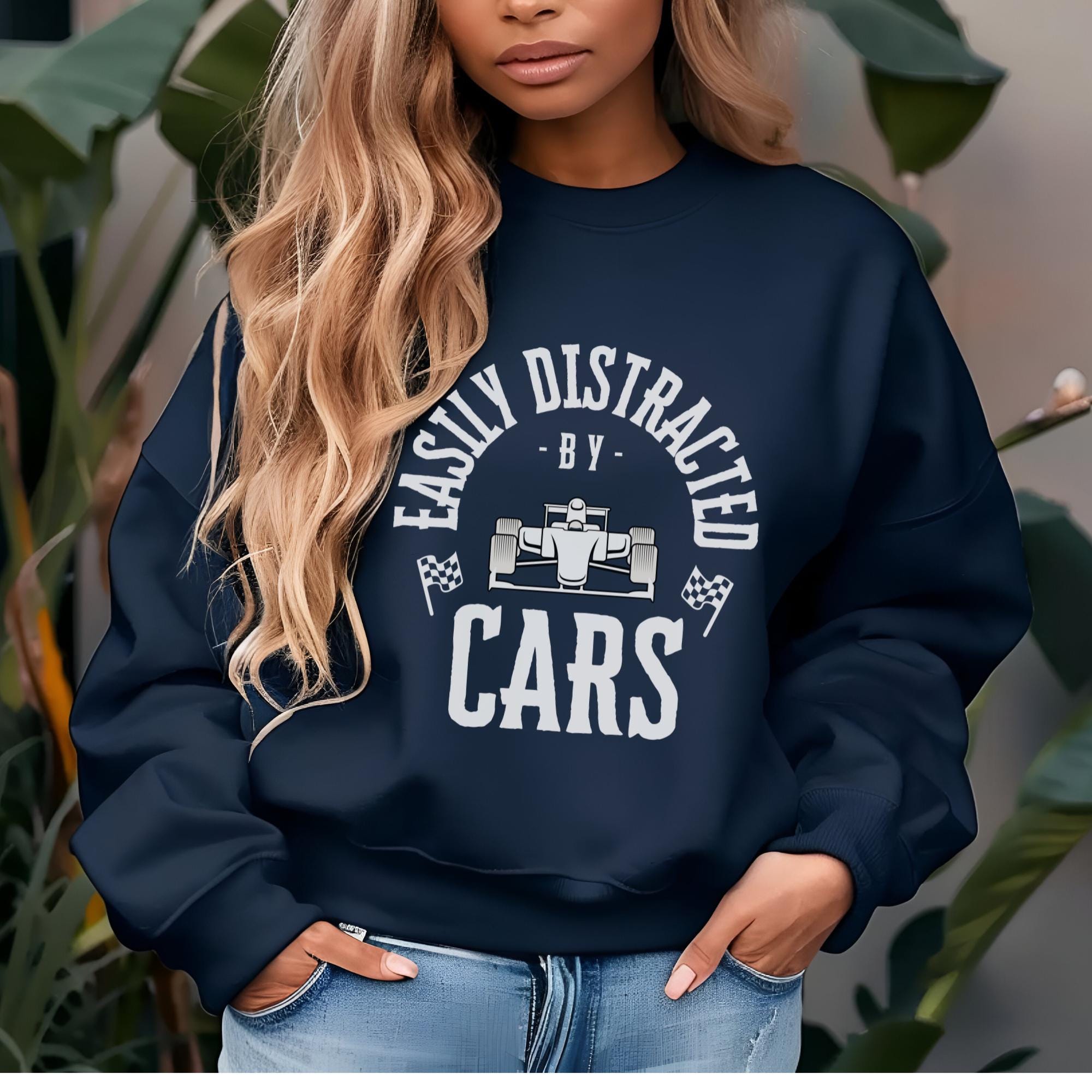 Funny Racing F1 Sweatshirt for Car Enthusiasts, Motorsports Hoodie, Formula 1 Fan Gift, Auto Racing Crewneck Pullover, Fast Car Apparel