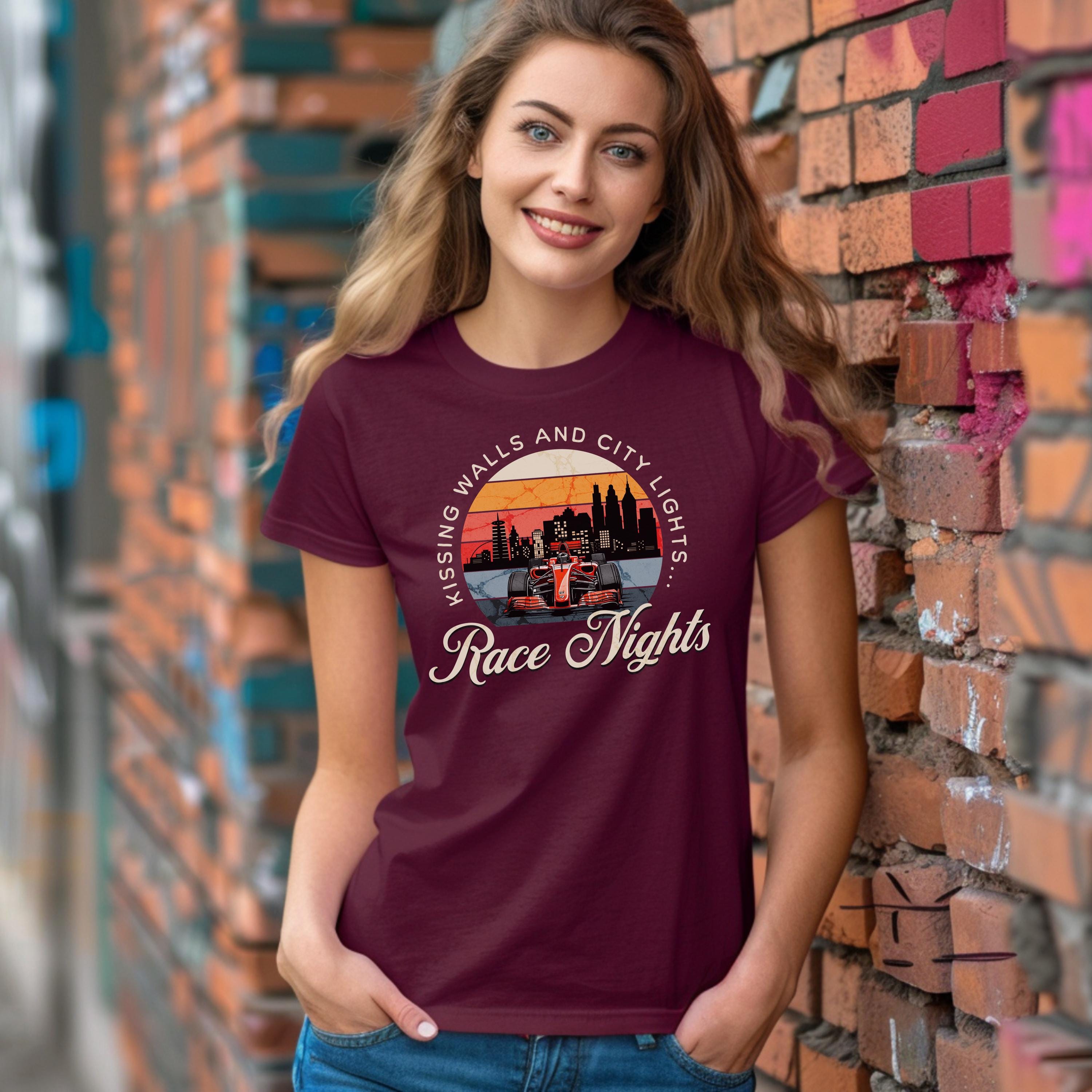 F1 Racing Car T-Shirt: Urban Street Circuit, Grand Prix Apparel