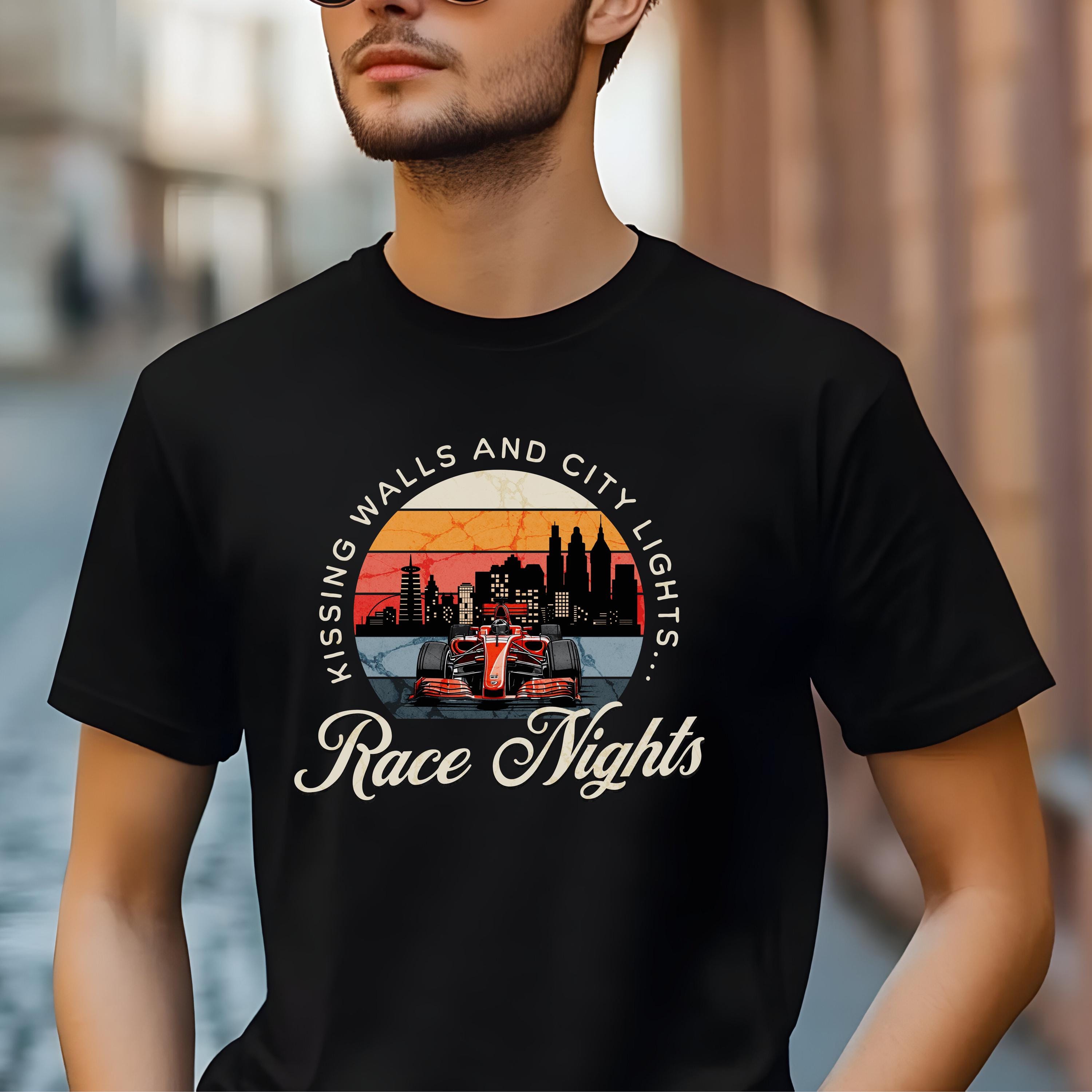 F1 Racing Car T-Shirt: Urban Street Circuit, Grand Prix Apparel