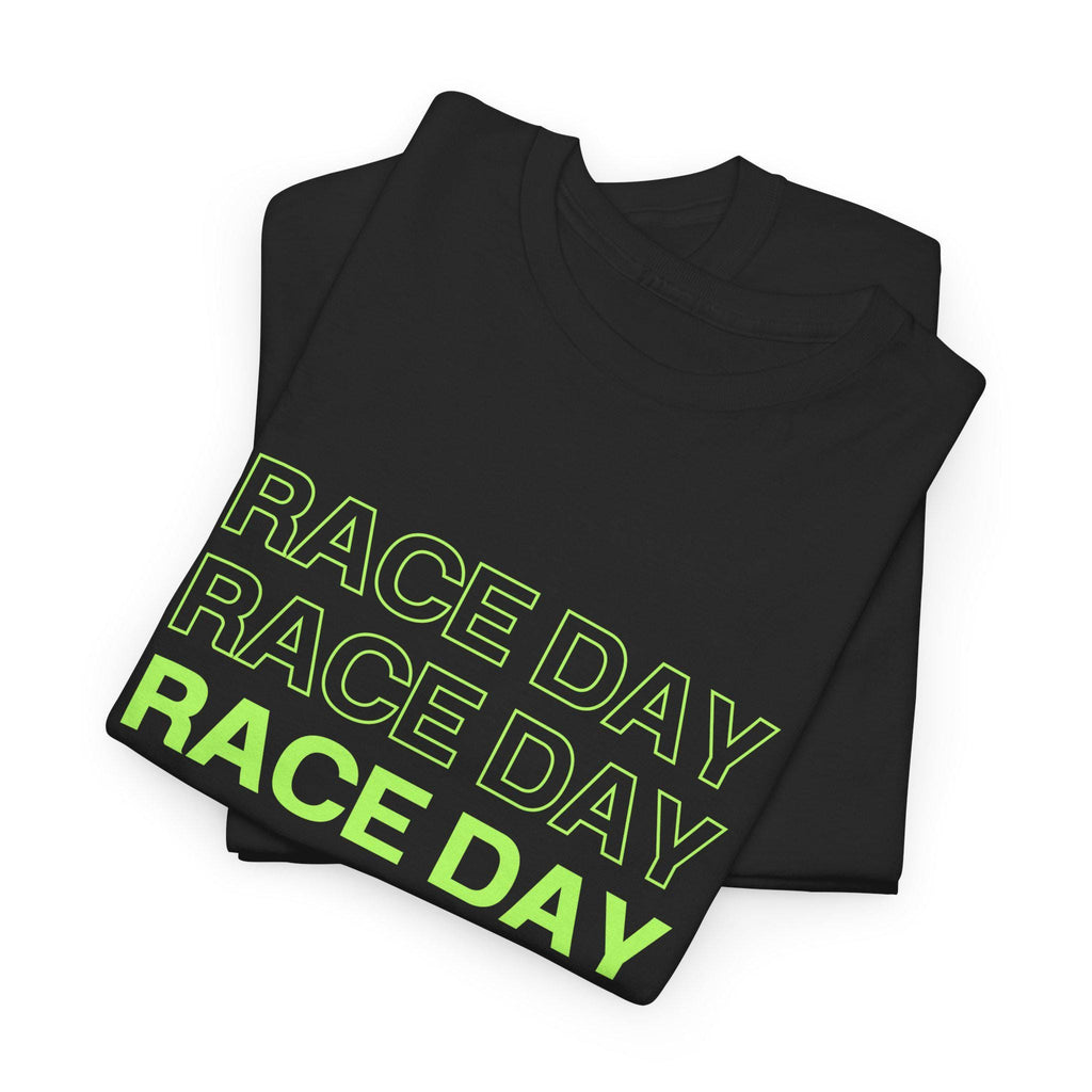 Race Day T-Shirt: Neon Motorsport Tee for F1 Fans