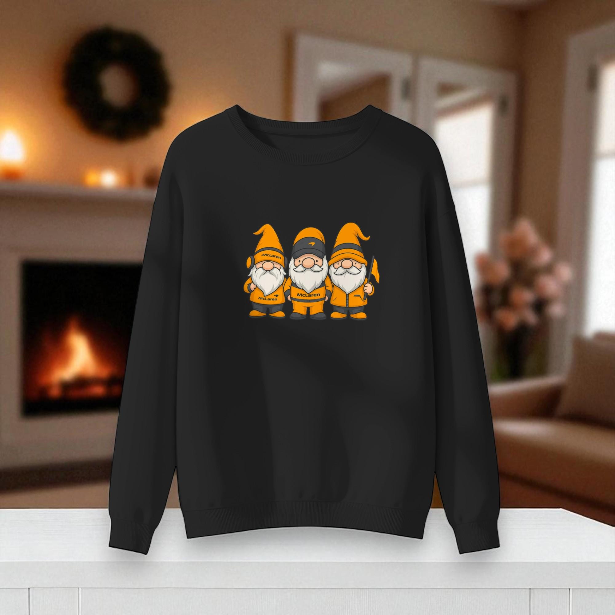 McLaren Racing Gnomes Shirt | Funny F1 T-Shirt & Sweatshirt | McLaren Formula 1 Fan Gift | Papaya Racing Apparel